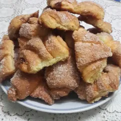 Рогалики из творожного теста. 🍰