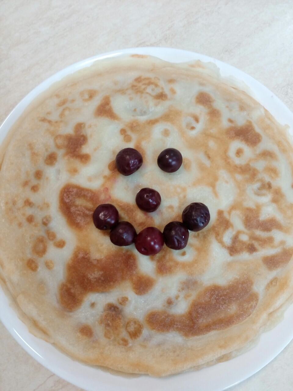 Блины на соевых сливках