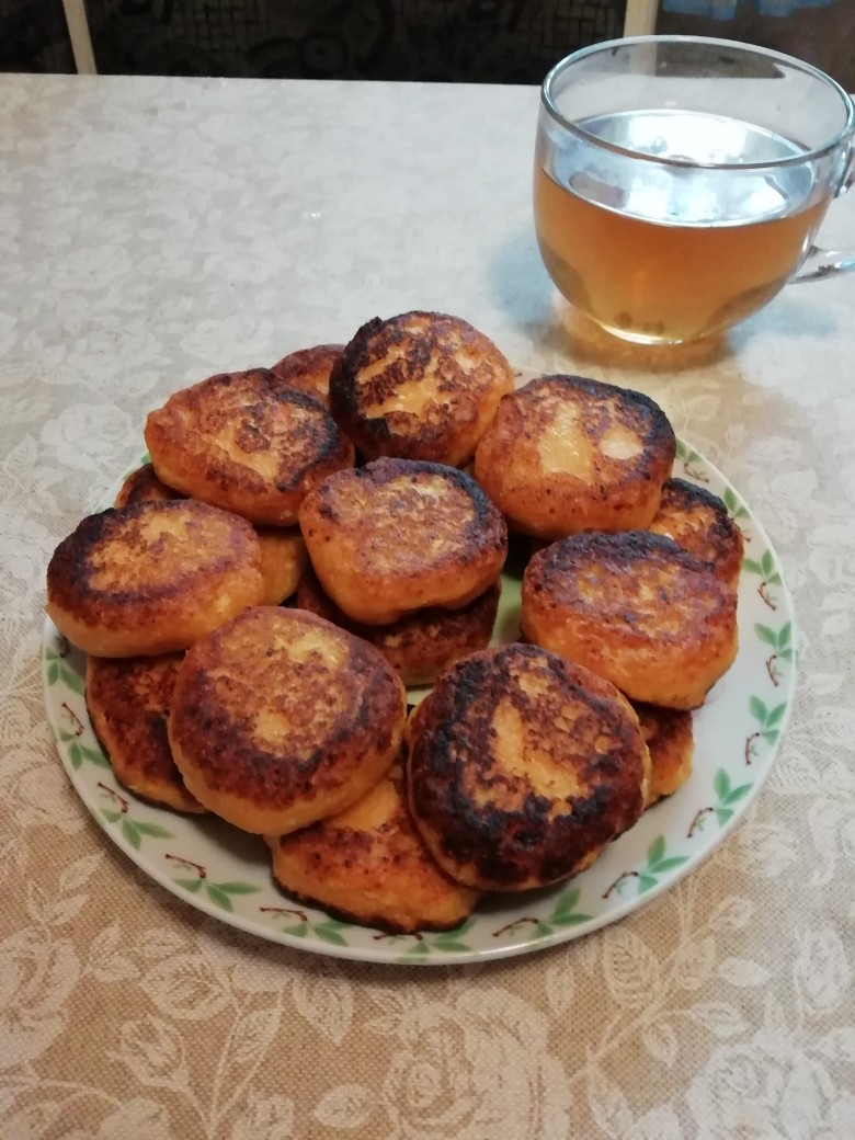 Сырники с 🥕 морковью