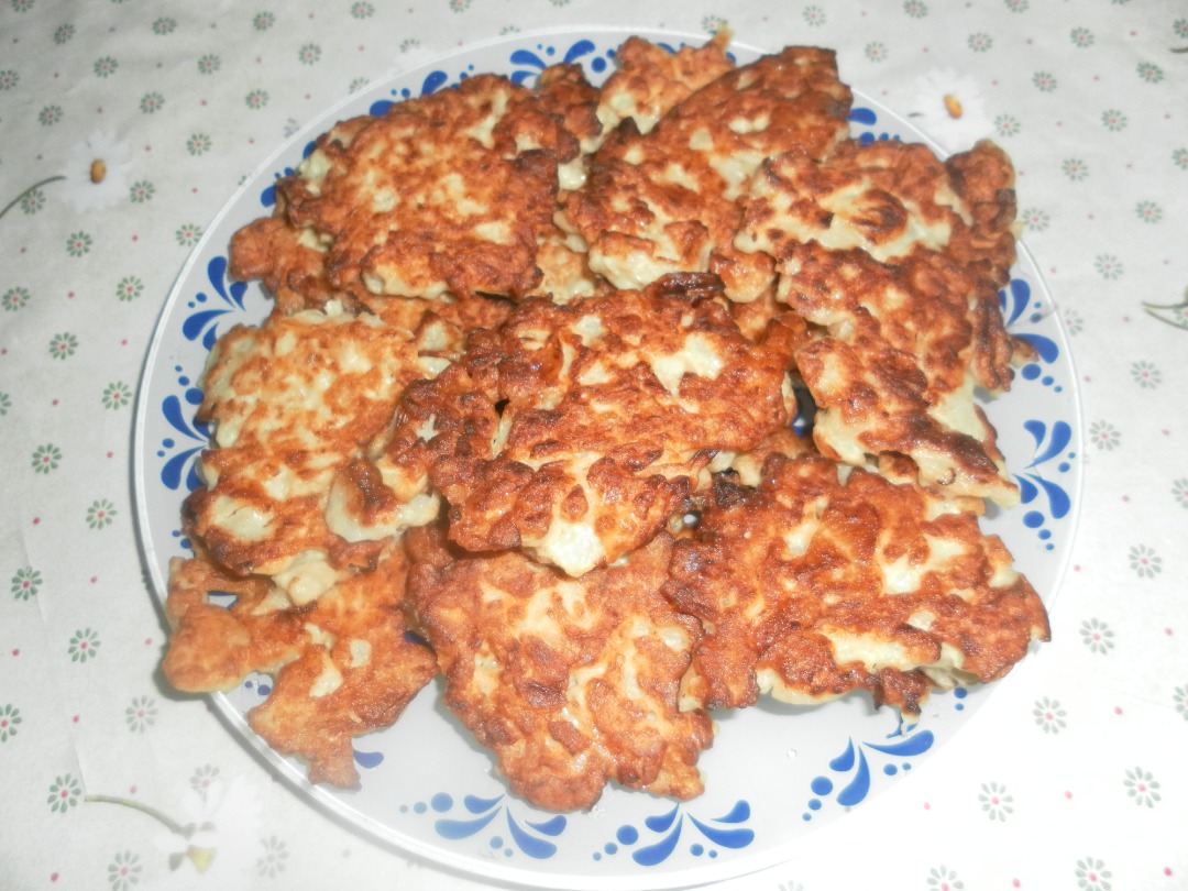 Оладьи из цветной капусты