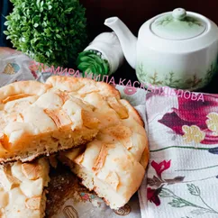 Творожная шарлотка