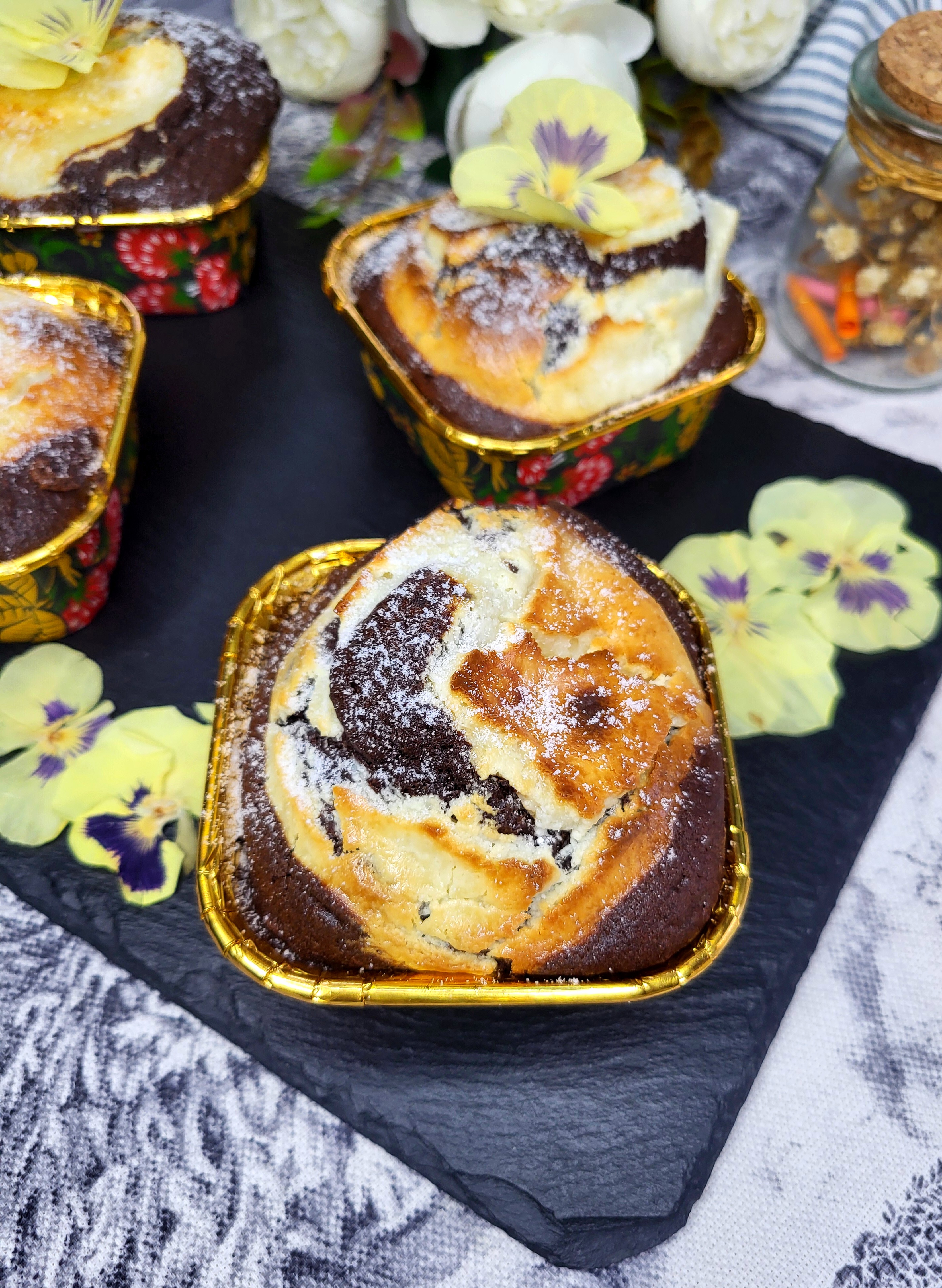 Шоколадные кексы "ватрушка" 