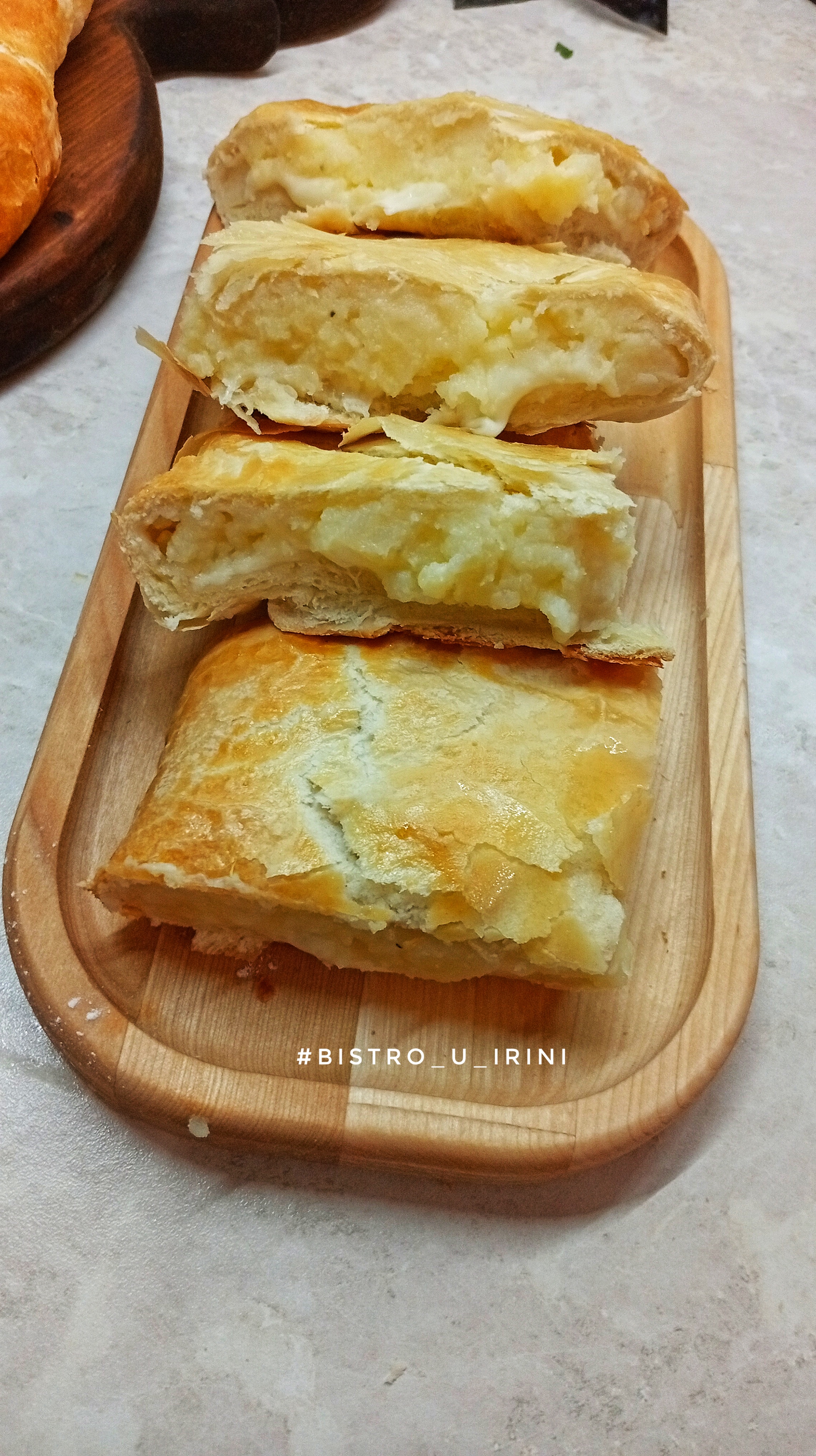 Картофельно-сырный пирог