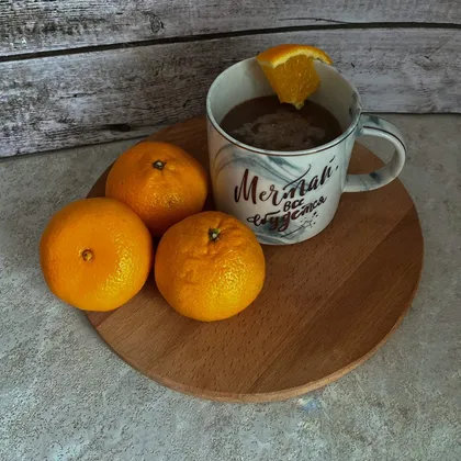 Горячий шоколад с апельсином