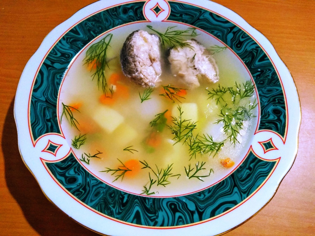 Суп рыбный диетический