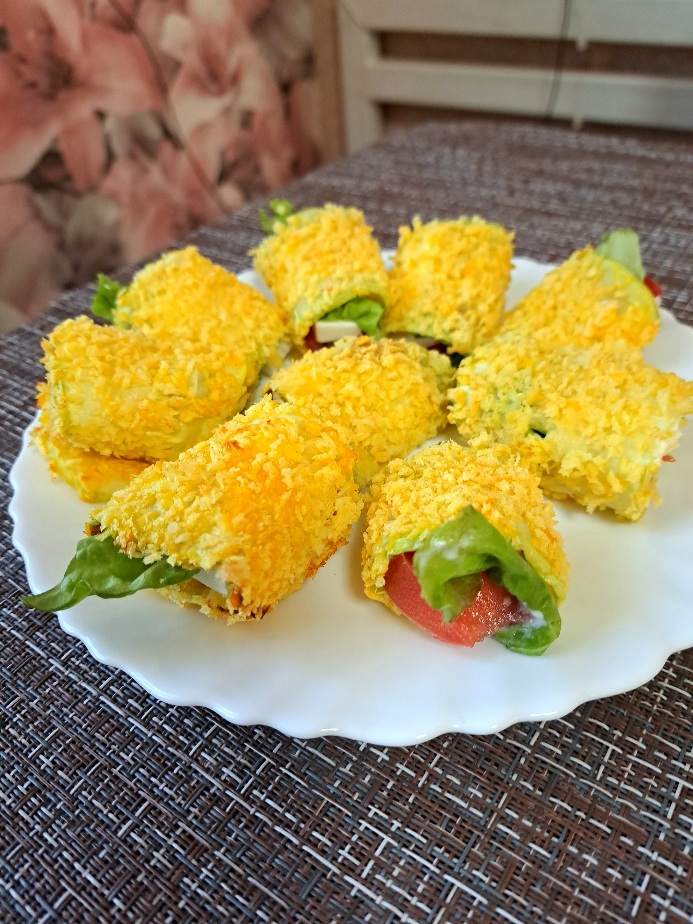 Закуска из кабачков