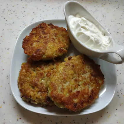 Драники с мясом