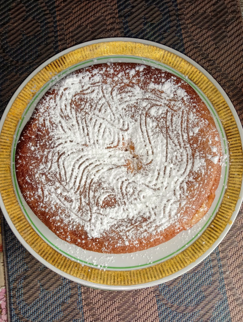 Пирог  на  сгущённом  молоке