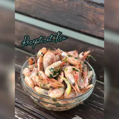 Варёные креветки 🍤