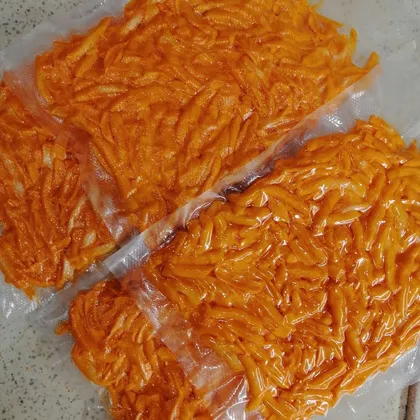 Морковь на заморозку