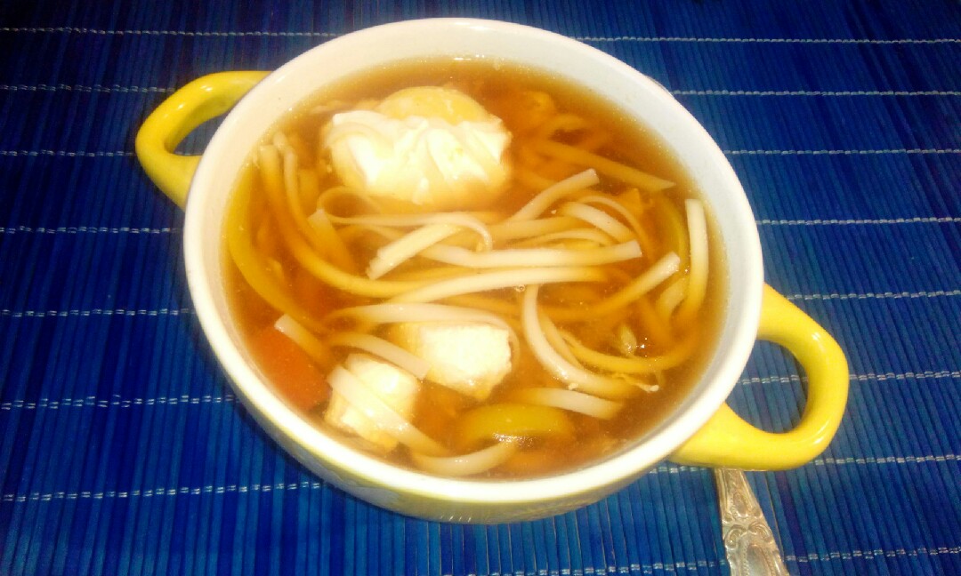 Рамен с курицей