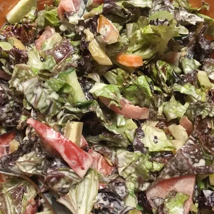 Летний овощной салат "мамин"
