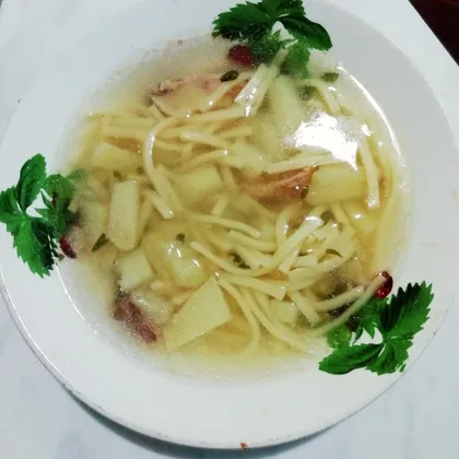 Куриная лапша 🍜 😋