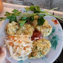 Зразы из картошечки и риса🍚