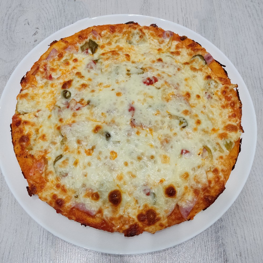 Пицца 🍕с ветчиной