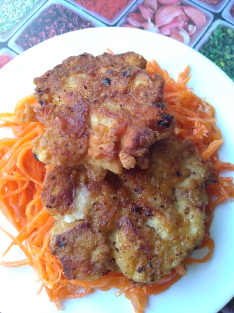 Растрепки из курицы с сыром