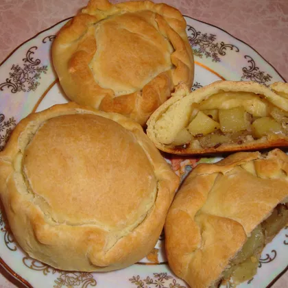 Мини Курник - пирожки с курицей