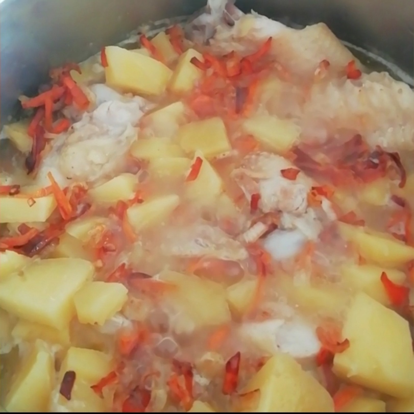 Соус (мясо с картофелем)