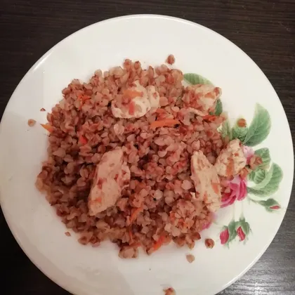 Гречка с мясом