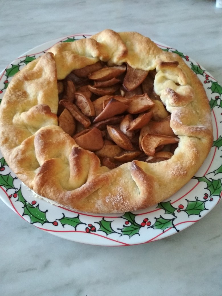 Галета с грушами