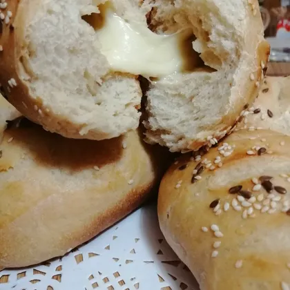 Домашний хлебушек с сыром