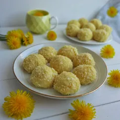 Весеннее печенье "Одуванчики" 💛