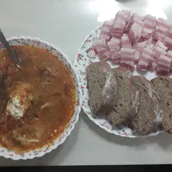 Ржаной хлеб с чесноком и семечками