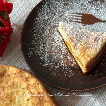 Творожная запеканка с абрикосами 