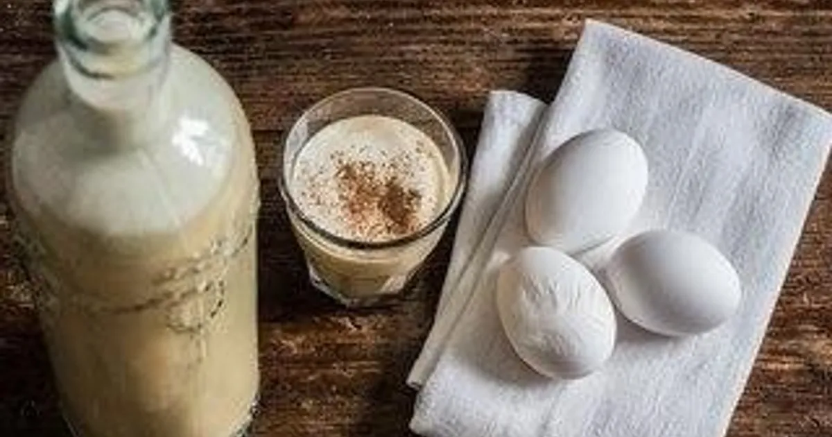 Рождественский эгг-ног, или "хмельной гоголь-моголь" рецепт с фото ...