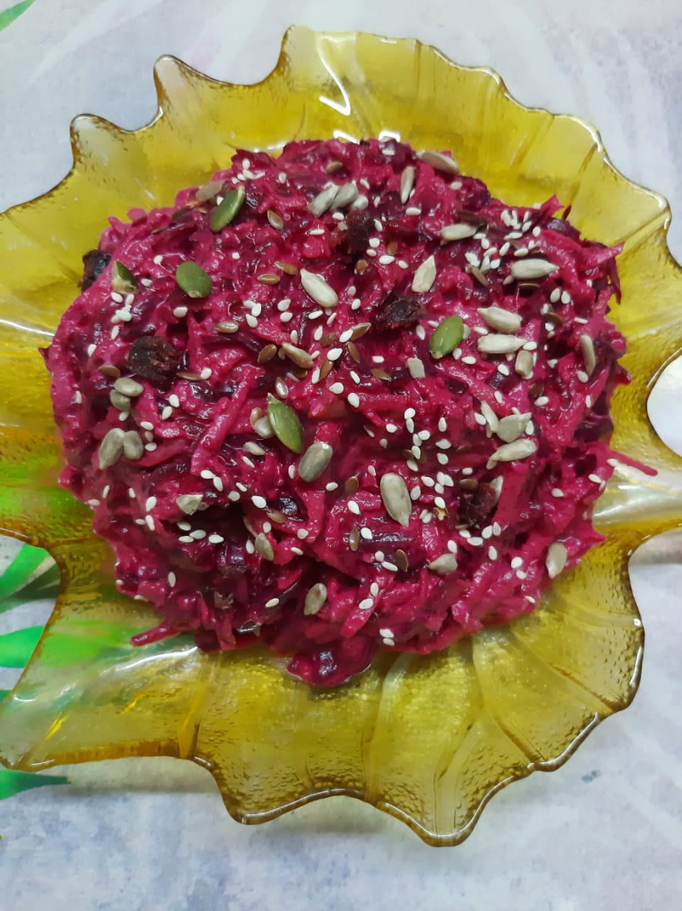 Салат со свеклой