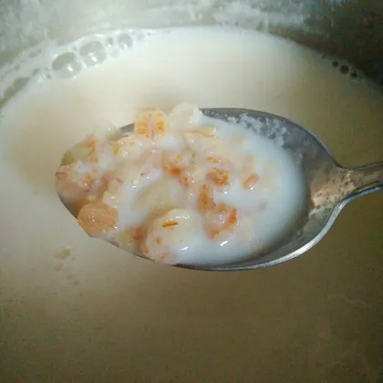 Геркулесовый молочный суп