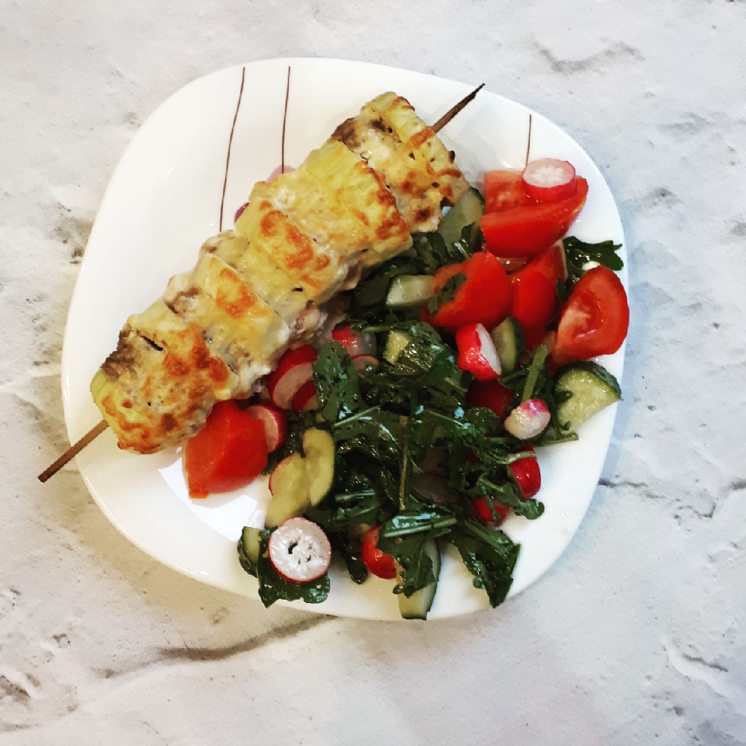 Шашлычок из кабачка