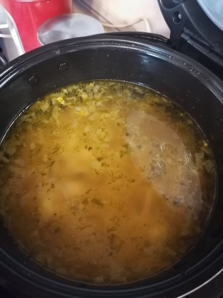 Суп с вермишелью в мультиварке