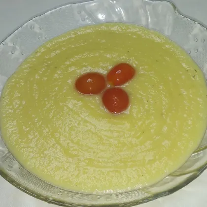Картофельно-кабачковый суп-пюре