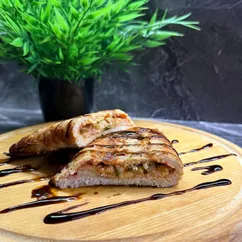 Кальцоне из куриного фарша