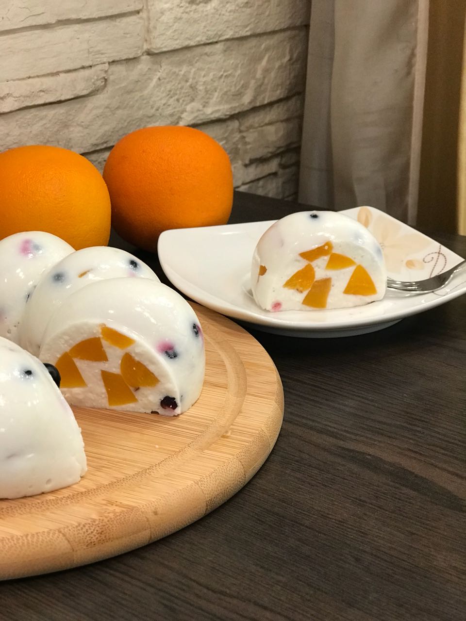 Бланманже творожное