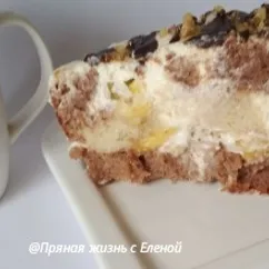 Торт Панчо с ананасом и грецкими орехами