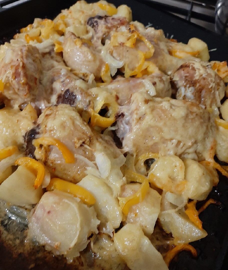 Куриные окорочка в духовке