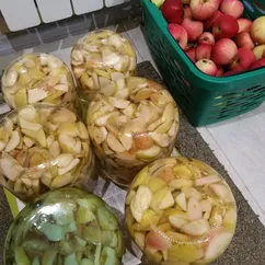 Компот из яблок, консервированный 🍎