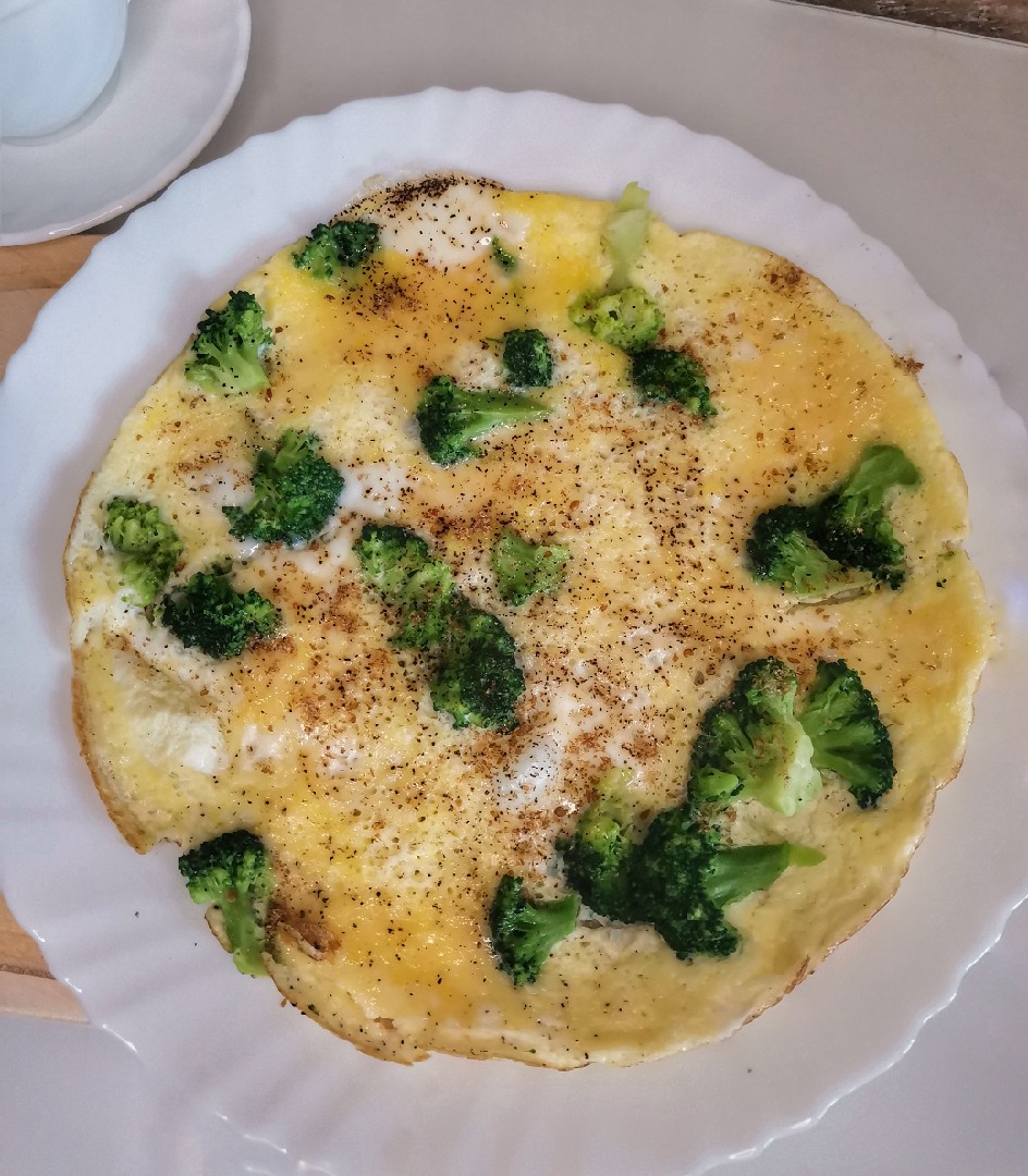 Яичница с брокколи - пошаговый рецепт с фото на Готовим дома