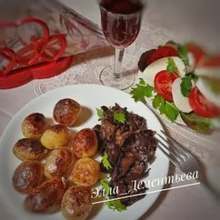 Картофель жареный молодой
