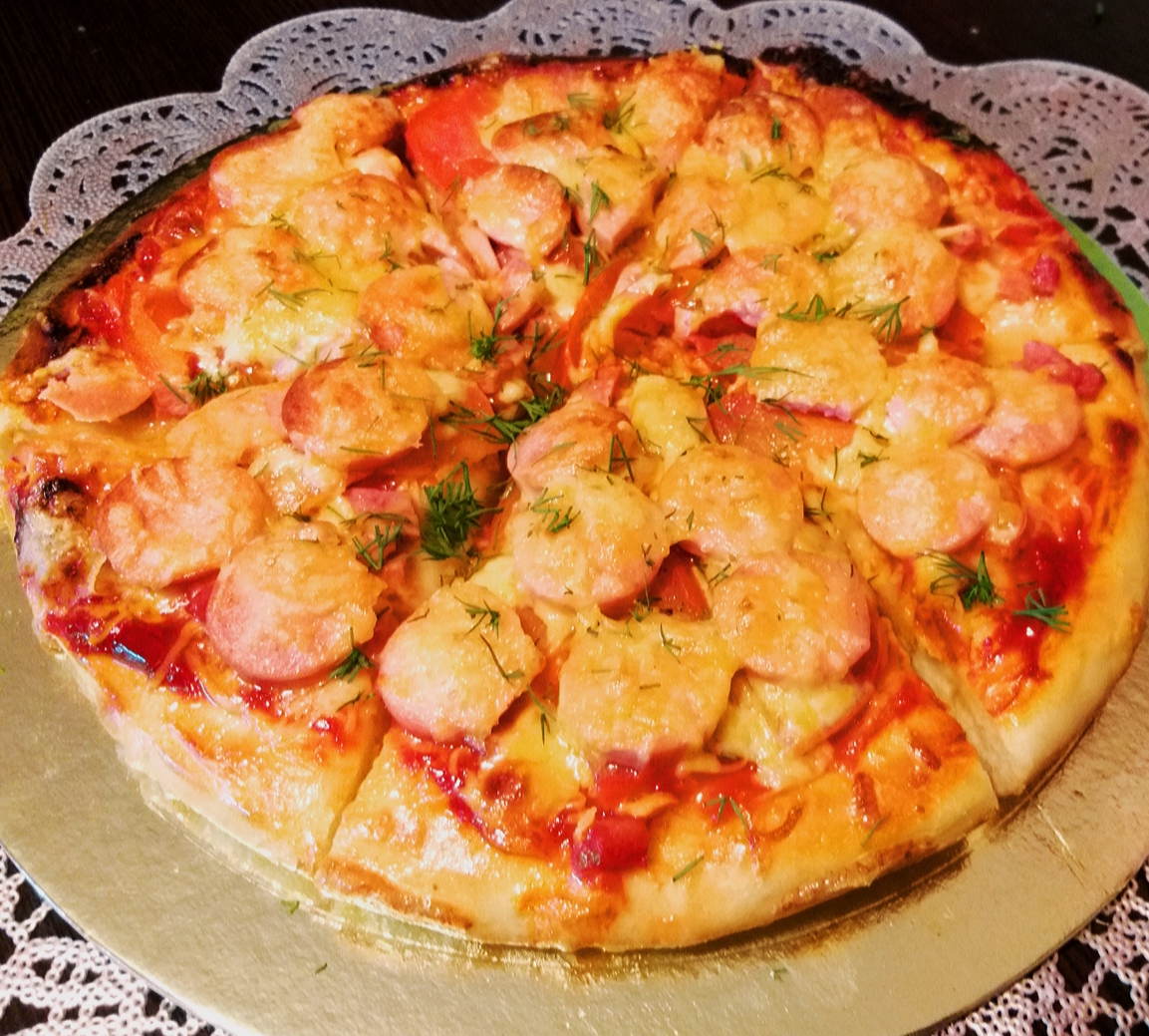 Пицца мясная🍕😋