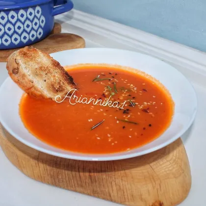 Томатно-овощной суп-пюре