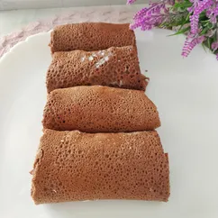 Шоколадные пп блинчики с начинкой