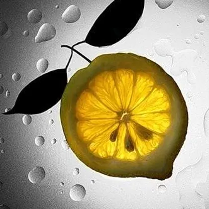 Желе лимонное