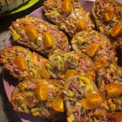 Горячие бутерброды-пицца