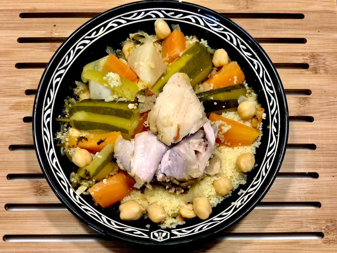 Кускус с курицей