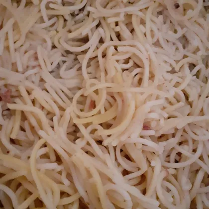 'Спагетти с сосисками' моя любимая еда