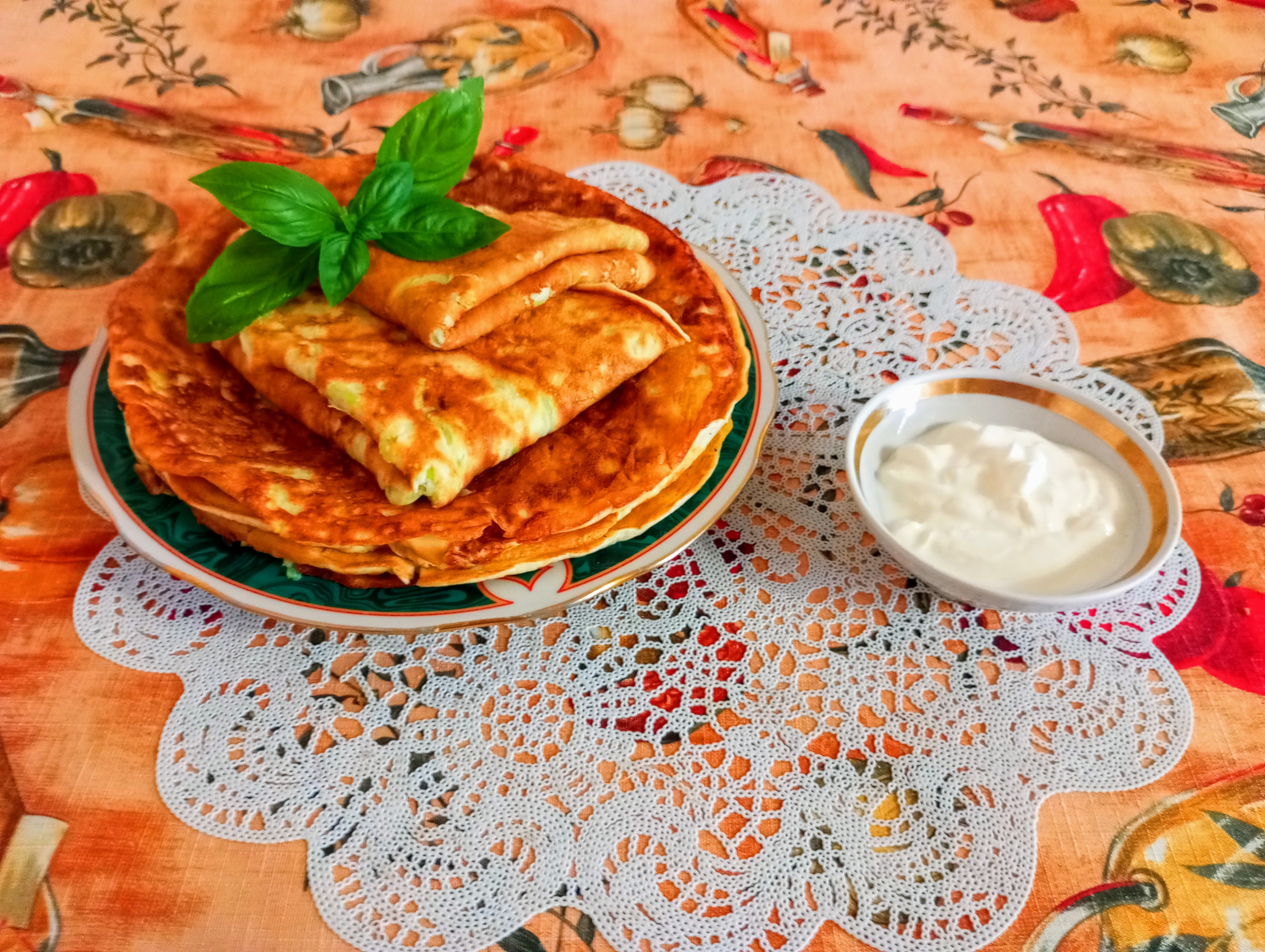 Блины из кабачков