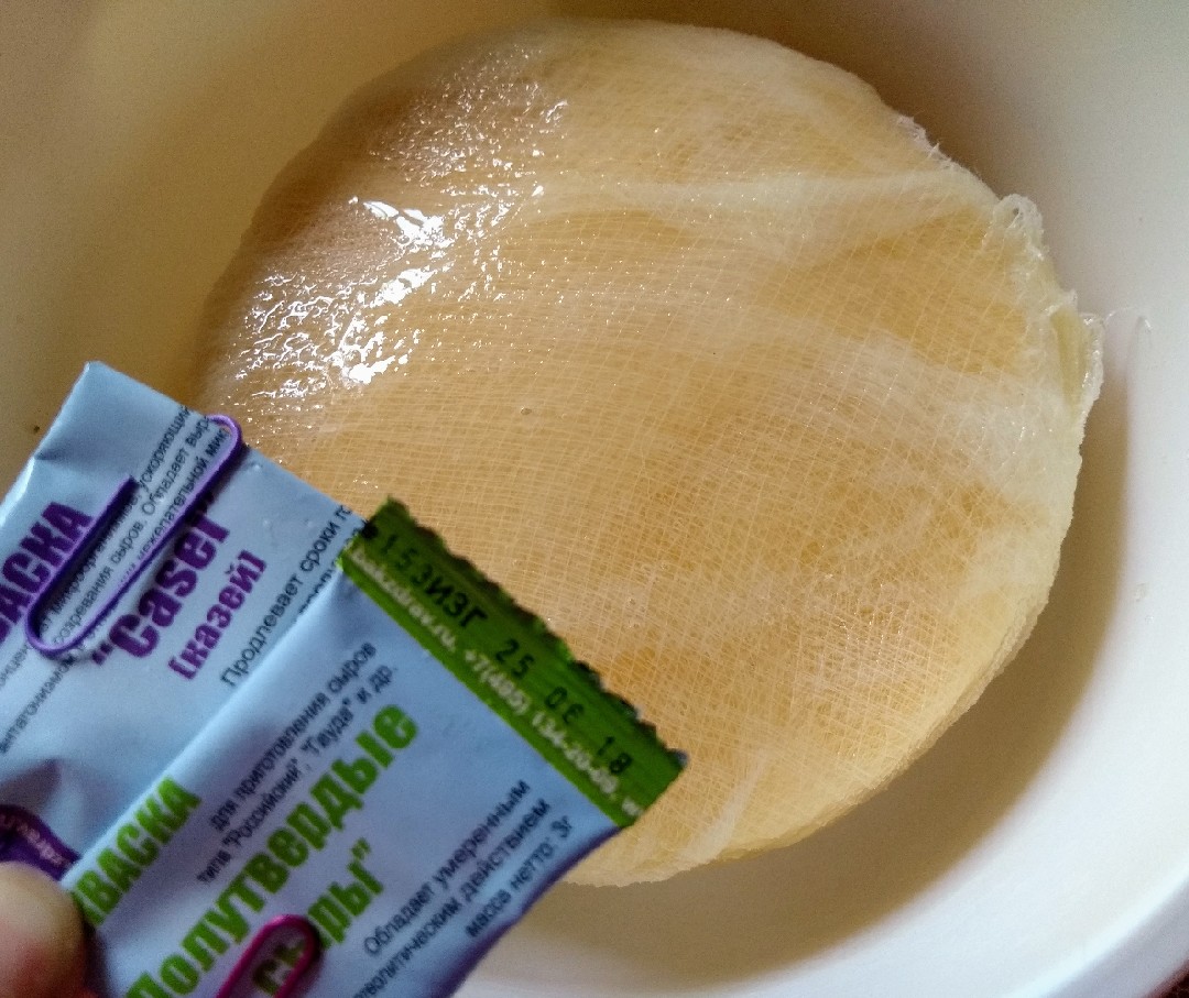 Сыр "качотта" в медовой оболочке